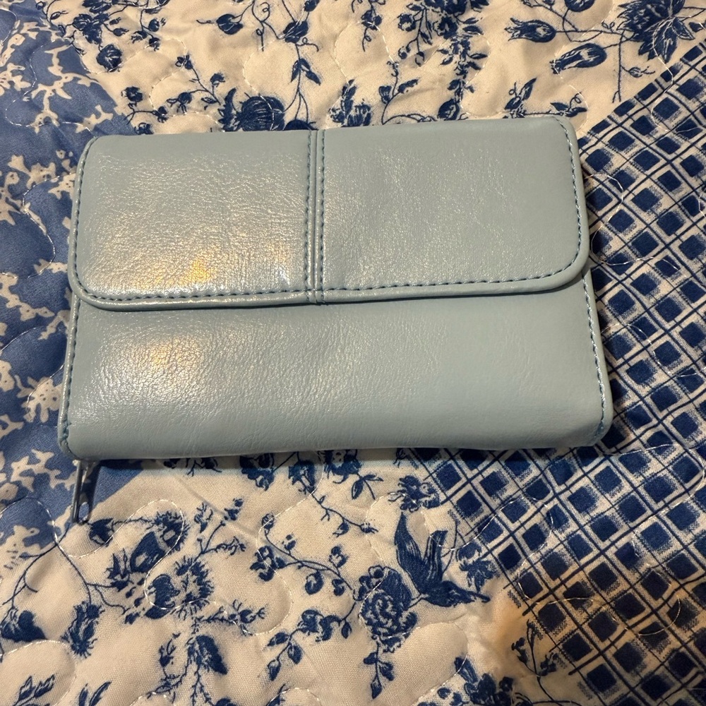 Chic Light Blue Women's Wallet